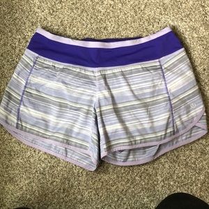 Lululemon purple shorts 4” inseam